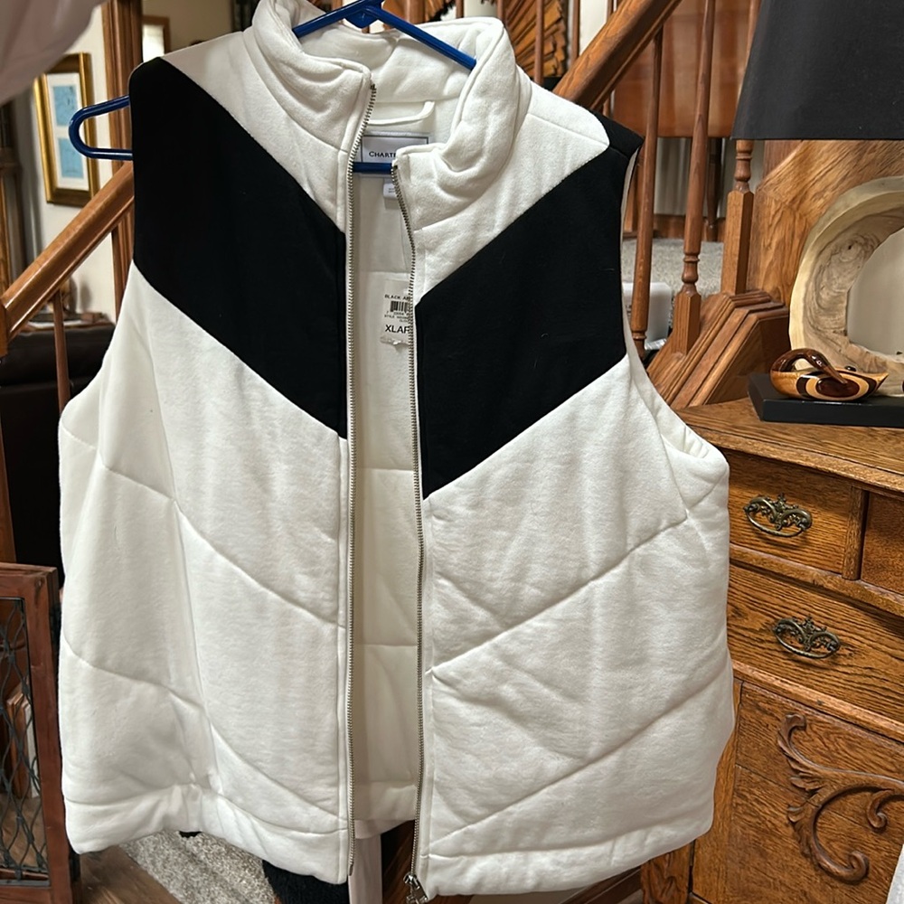 New with tags  quilted vest